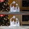 Glitzhome® 9" Christmas Lighted Acrylic Tabletop Nativity Scene Figurine